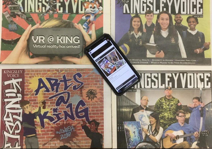 The Kingsley Voice is now online! But you already know that if youre here