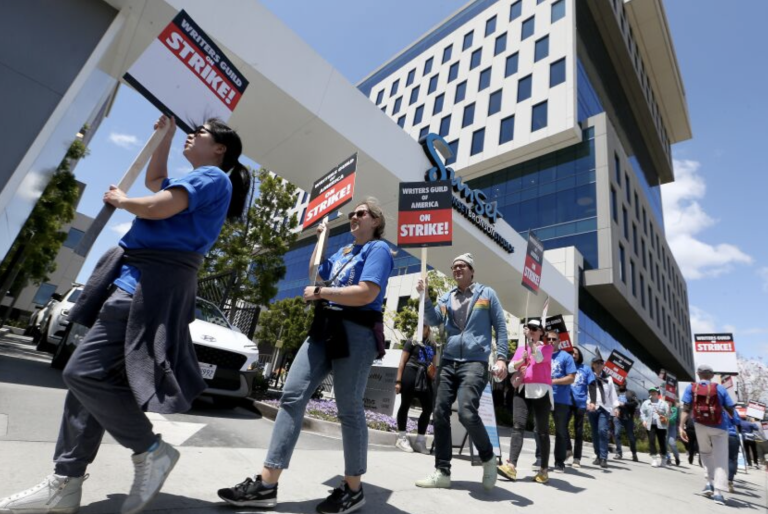 For the first time in 15 years, the Writers Guild of America goes on strike